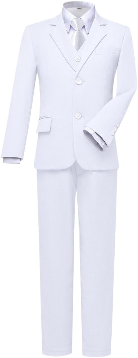 Visaccy Boys Suits Slim Fit Dress Clothes Ring Bearer Outfit by Visaccy