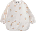 GZMM Waterproof Baby Bibs, Infant Toddler Long Sleeve Feeding Bib by GZMM