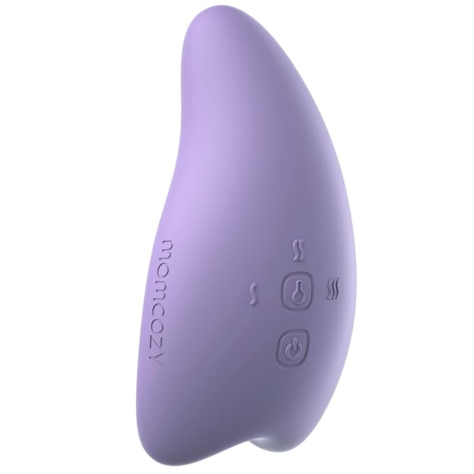 Momcozy Warming Lactation Massager 2-in-1, Soft Breast Massager by Momcozy