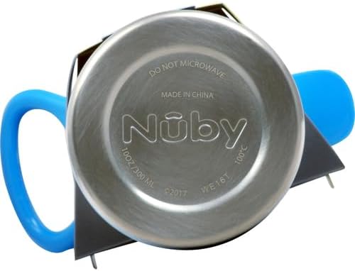 Nuby Thirsty Kids No Spill Flip-It Reflex Stainless Steel Travel Cup or Water - Image 14