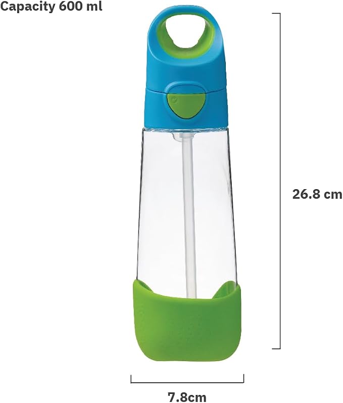b.box Kids Water Bottle – 20oz Tritan Toddler Drink Bottle - Image 3