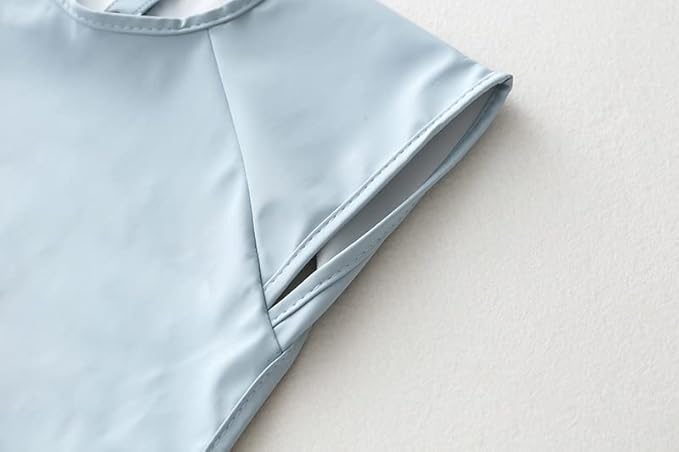 GZMM Waterproof Baby Bibs, Infant Toddler Extra Cover Feeding Bib - Image 6
