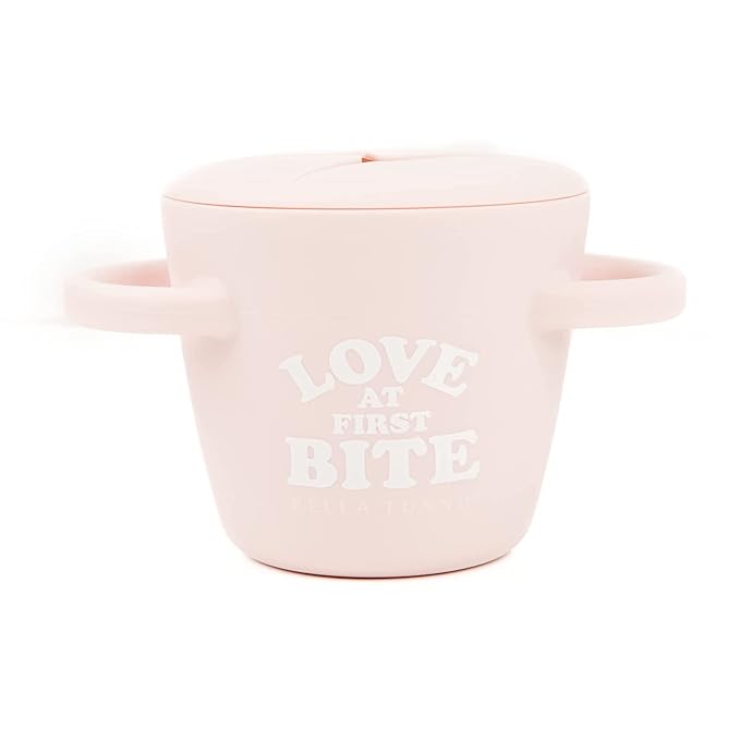 Bella Tunno Snack Cups for Toddlers, Silicone Spill Proof Food Container by BellaTunno
