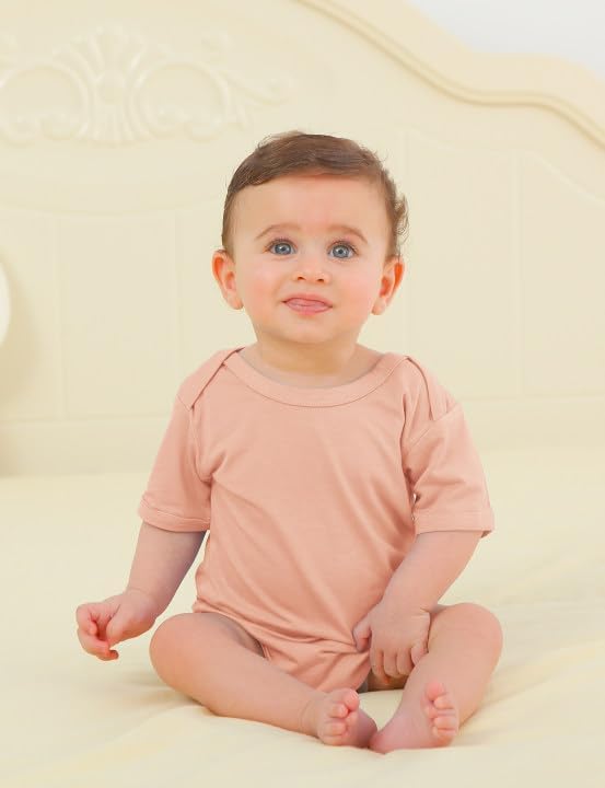 Jimonda Baby Bodysuits Rayon from Bamboo Short Sleeve Baby Boys Girls Rompers - Image 9