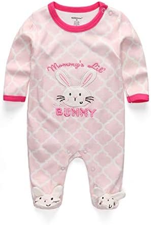 Kiddiezoom Baby and Toddler Boys'Snug Fit Footed One-Piece Romper Jumpsuit - Image 5
