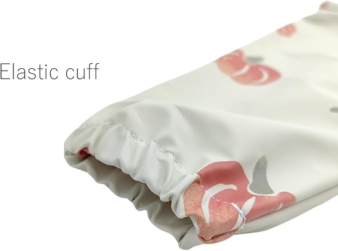 GZMM Waterproof Baby Bibs, Infant Toddler Long Sleeve Feeding Bib - Image 4