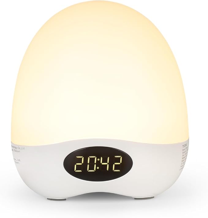 Portable Night Light for Kids Babies, Egg Light for Nursery for Breastfeeding by TOZING