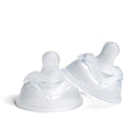 Herobility Double Anti-Colic Silicone Nipples, Baby Bottle Teats, Breast Like by Herobility