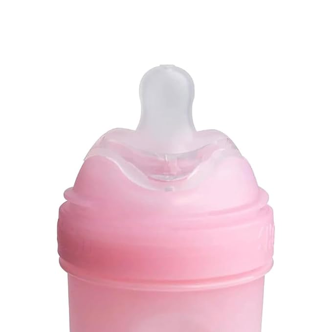 Herobility Double Anti-Colic Silicone Nipples, Baby Bottle Teats, Breast Like - Image 4