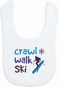 ChalkTalkSPORTS Skiing & Snowboarding Baby & Infant Bibs | Soft Microfiber Ski by ChalkTalkSPORTS