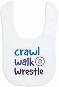 ChalkTalkSPORTS Wrestling Baby & Infant Bibs | Soft Microfiber Wrestle Baby Bibs by ChalkTalkSPORTS