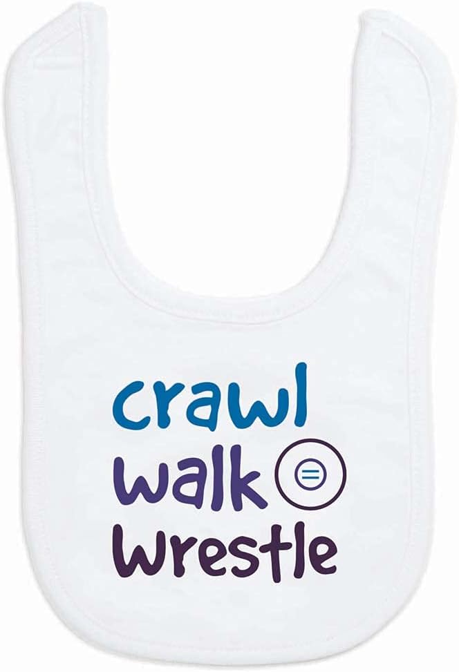 ChalkTalkSPORTS Wrestling Baby & Infant Bibs | Soft Microfiber Wrestle Baby Bibs by ChalkTalkSPORTS