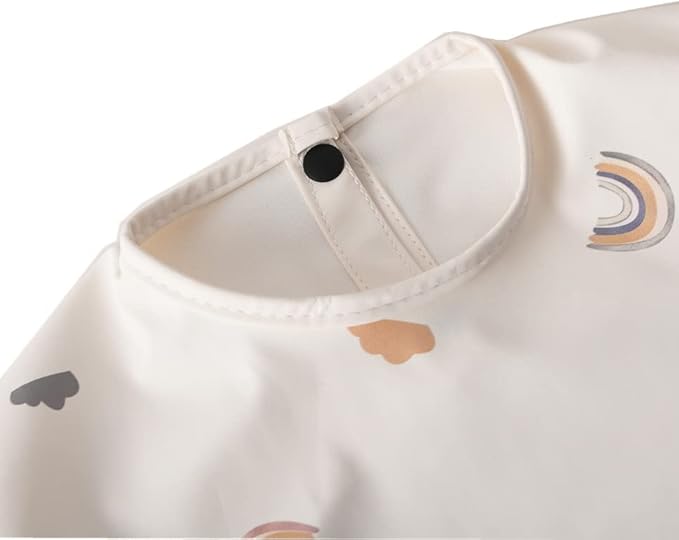 GZMM Waterproof Baby Bibs, Infant Toddler Long Sleeve Feeding Bib - Image 5