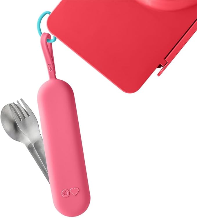 Omie OmieBox Travel Utensil Set | Fork and Spoon - Image 5