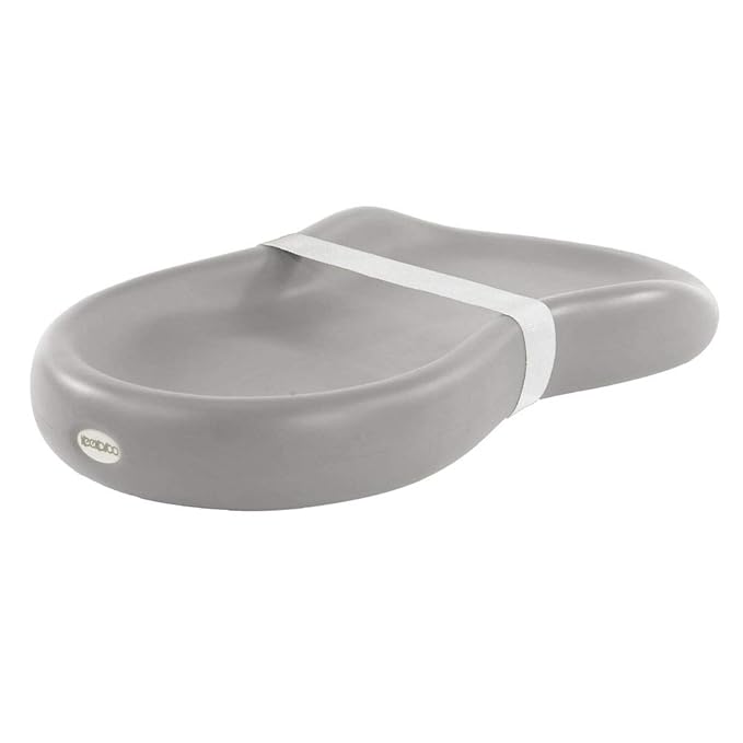 Keekaroo Peanut Changer Grey – The Original Made in USA Easy-to-Clean Changing by Keekaroo