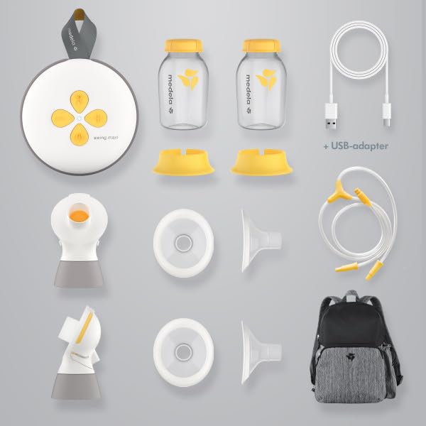 Medela Breast Pump | Swing Maxi Double Electric | Portable Breast Pump | USB-C - Image 2