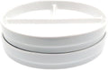 Elk and Friends Kids 6.7” Porcelain White Plates | Divided Plates | Suitable by ElkandFriends