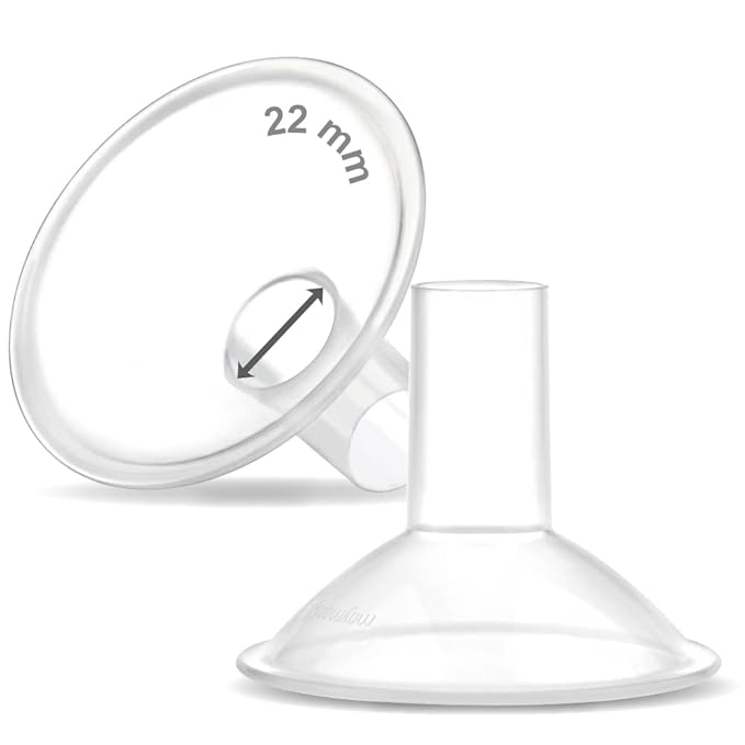 Maymom MyFit Crater Series 22 mm 2xTwo-Piece Small Breastshield Compatible by Maymom