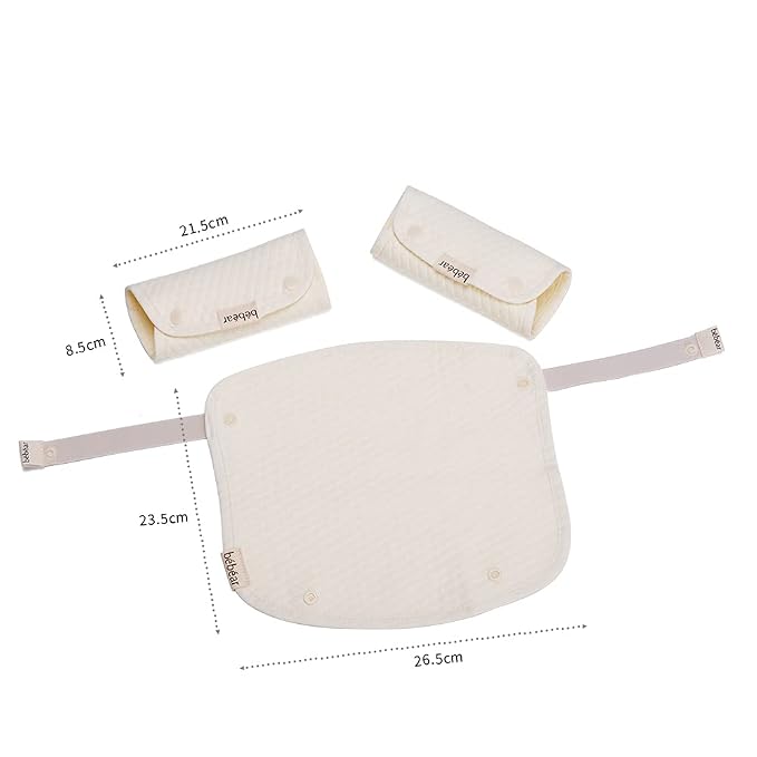 Bebamour Drool and Teething Reversible Cotton Pad - Image 5