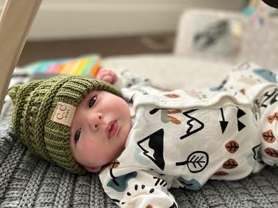 Funky Junque Baby Winter Hat – Cute Newborn Hats, Cozy Warm Infant Beanie - Image 6