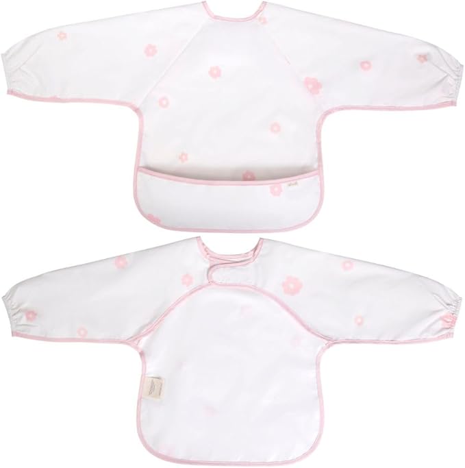 Ali+Oli Smock Bibs for Babies, BPA-Free Oeko-Tex Certified, Waterproof Baby by AliOli