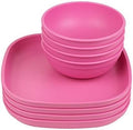 Re-Play Toddler Plates - 9 In and Bowls - 20 Oz. - Kids Plates and Bowls by Re-Play