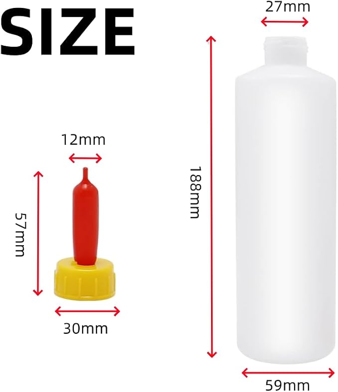 6Pcs Goat Feeding Bottles 400 ml/13.5 oz and 12 Nipples, Lamb and Kid Bottle - Image 2