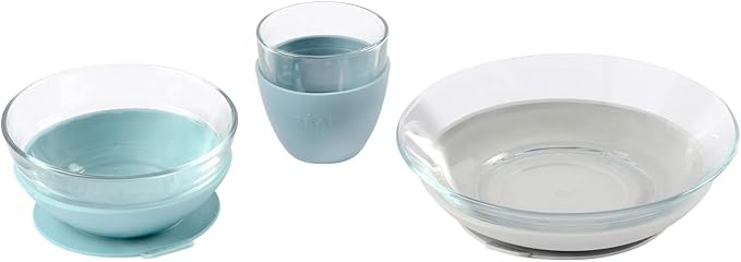 BEABA 3-Piece Glass Meal Set by BEABAUSA