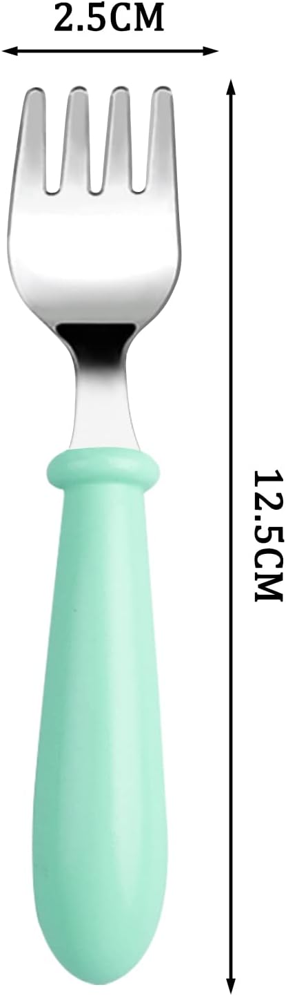 6-Pack Stainless Steel Toddler Forks - Image 4