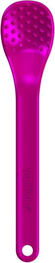 TalkTools Bumpy Magenta Spoons | Provides Oral Awareness During Feeding | - Image 2