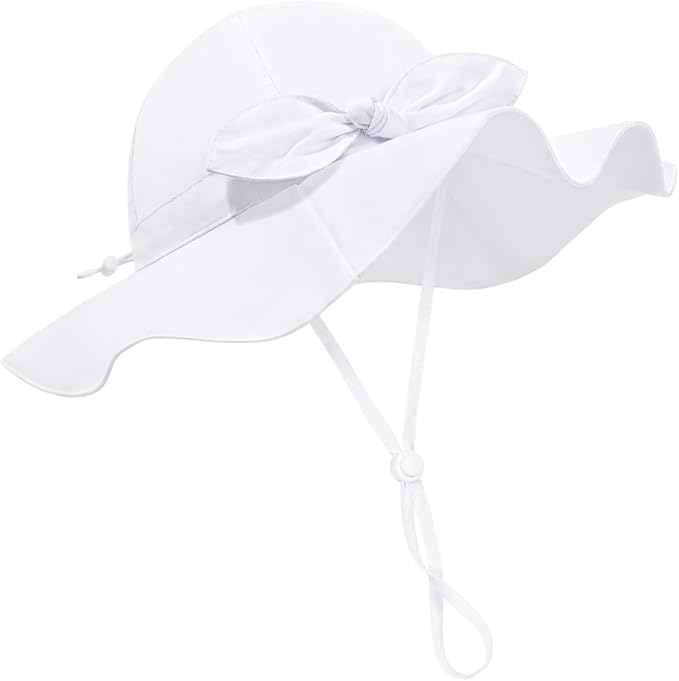 Baby Girl Sun Hat Summer Foldable Beach Hats by Weradau