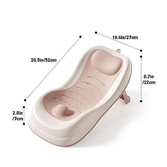 PandaEar Baby Bath Support, Foldable Infant Bathtub - Image 6