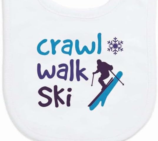 ChalkTalkSPORTS Skiing & Snowboarding Baby & Infant Bibs | Soft Microfiber Ski - Image 3