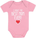 Tstars I Have the Best Mom Ever Baby Bodysuit Newborn Outfit Gift by Tstars