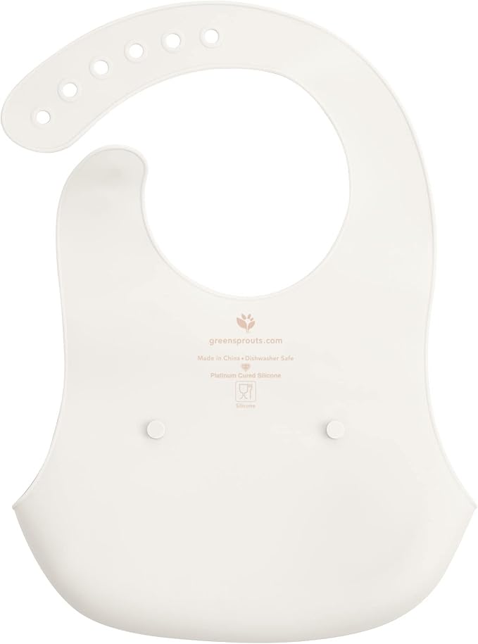 Green Sprouts Unisex Baby Silicone Scoop Bib - Image 2