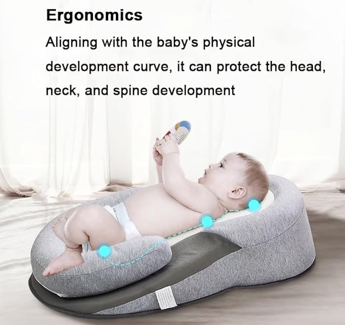 Baby Feeding Support Pillow, Anti Overflow Feeding Pillow, Nursing Pillow - Image 5