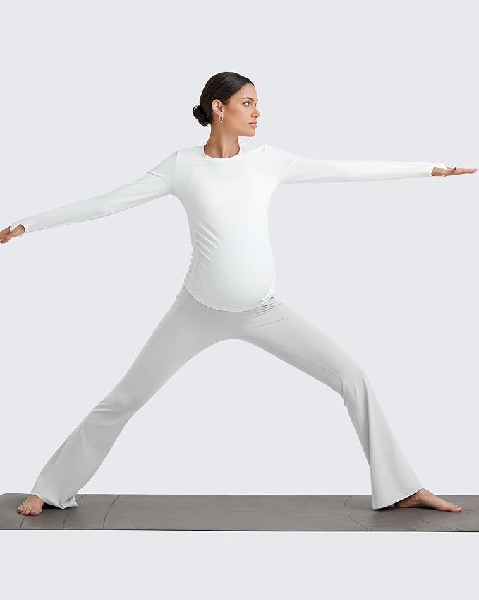 G4Free BareFeel Maternity Flare Leggings - Image 3