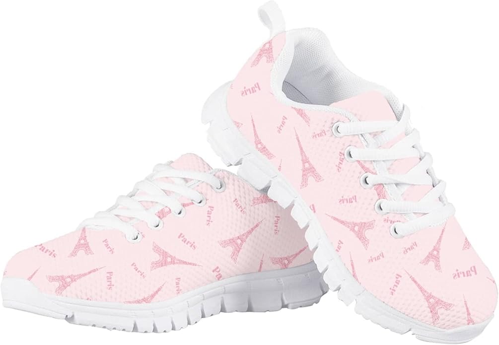 MARSVOVO First Shoes for Walking Boy Girl Athletic Lightweight Flexible Lace-up - Image 2