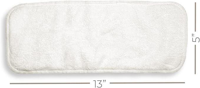 Nora's Nursery Baby Cloth Pocket Diapers Inserts 10 Pack - Image 2
