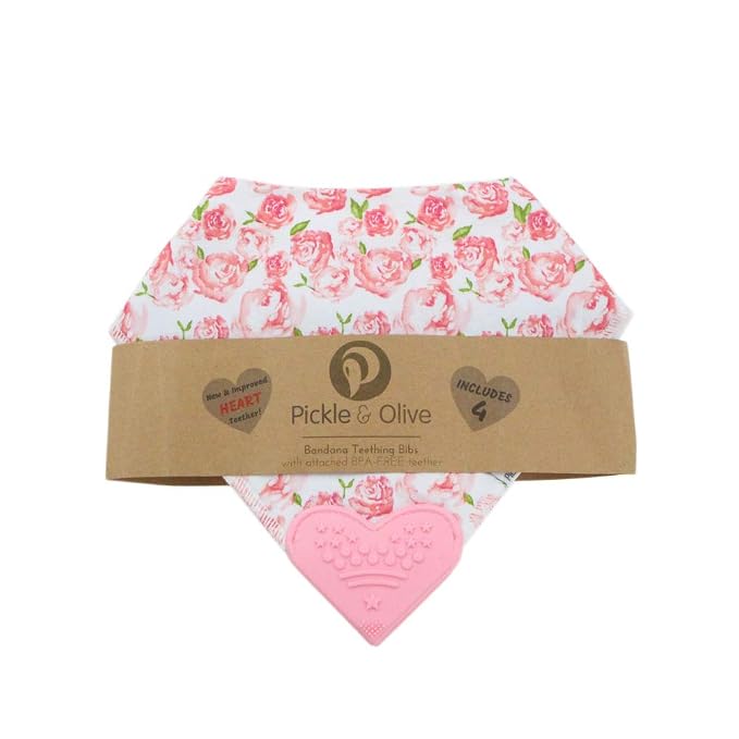 Pickle & Olive Baby Bandana Teething Bibs - Image 6