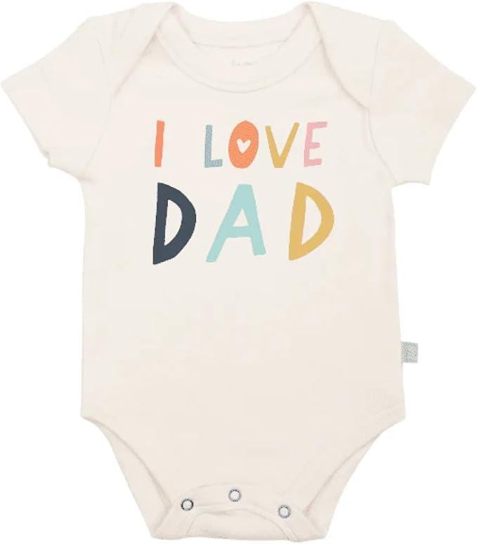 Finn + Emma Organic Cotton Graphic Baby Onesie by FinnEmma