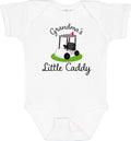 inktastic Grandma's Little Caddy Golf Baby Bodysuit by Inktastic
