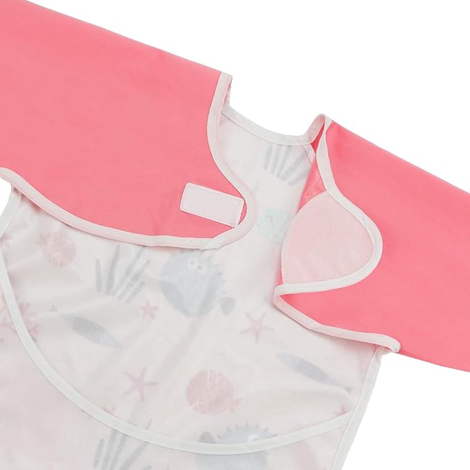Infant Toddler Baby Waterproof Sleeved Bib, Bib - Image 7