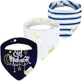 JN&LULU 3 Pack Newborn Baby Bibs Bandana Drool Bibs by JNLULU
