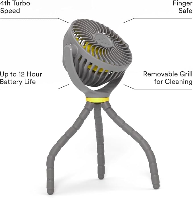 Veer Flex Fan - Portable Baby Stroller Fan - Lightweight and Quiet 4 Speed - Image 2