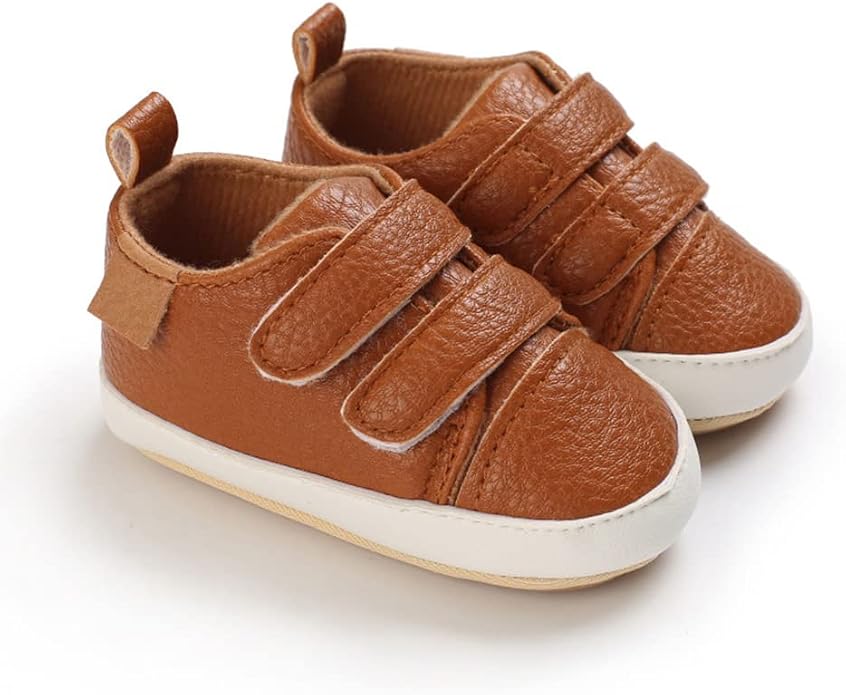 Clowora Baby Boys Girls Shoes Non-Slip Rubber Sole Sneakers Infant First - Image 3