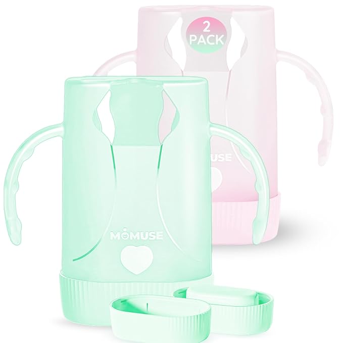 MOMUSE Dual-Lid Squeeze Pouch Holder by Unknown