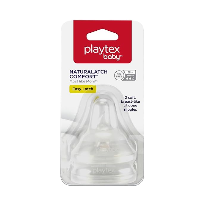 Playtex Baby NATURALATCH Comfort Wide Neck Nipples - Image 2