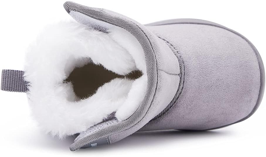 BMCiTYBM Girls Boys Snow Boots Warm Winter Fur Lined Baby Shoes - Image 5