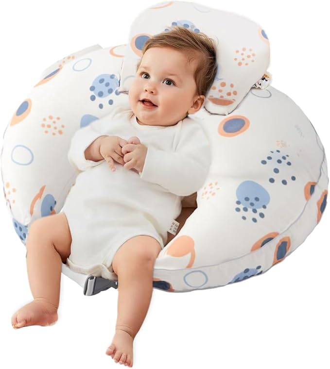 Nursing Pillow for Breastfeeding & Bottle Feeding –Breastfeeding Pillow by CrystCare